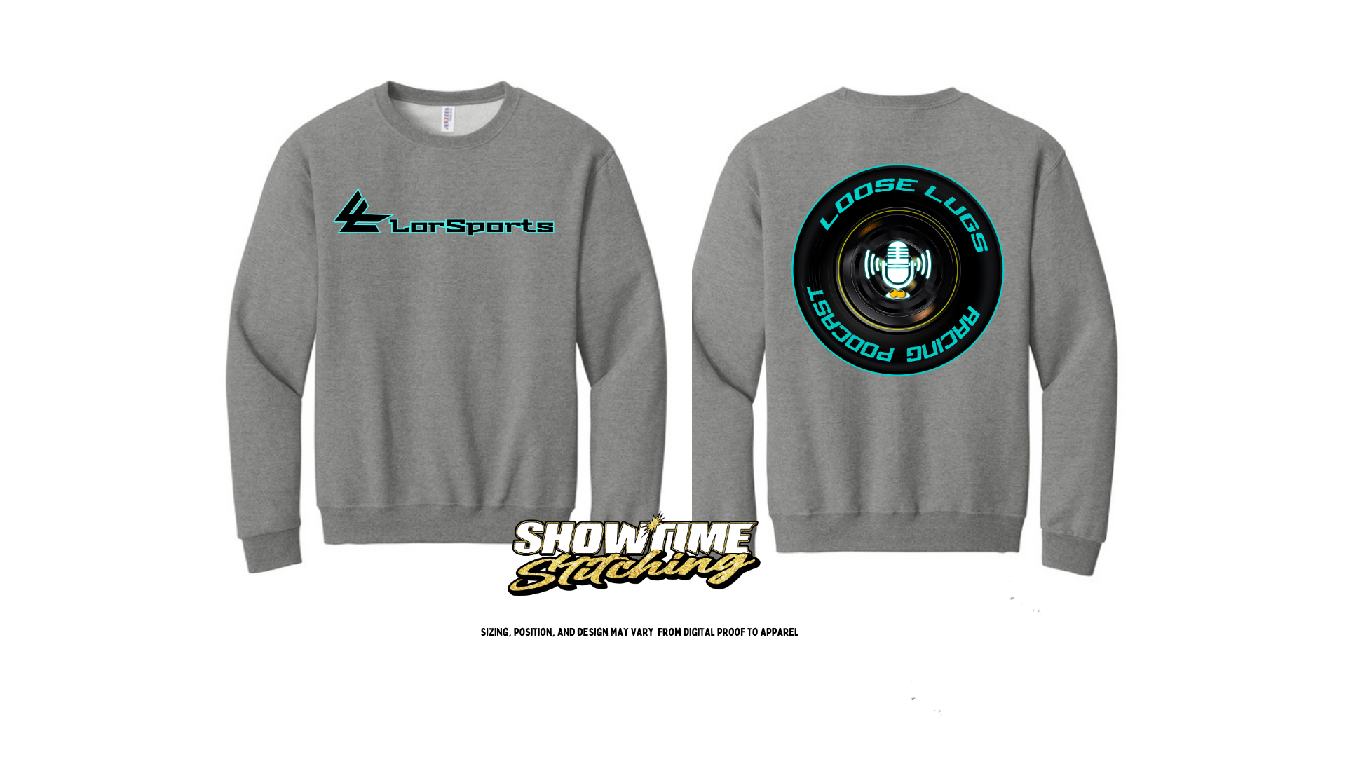 Loose Lug Crew neck ADULT AND YOUTH