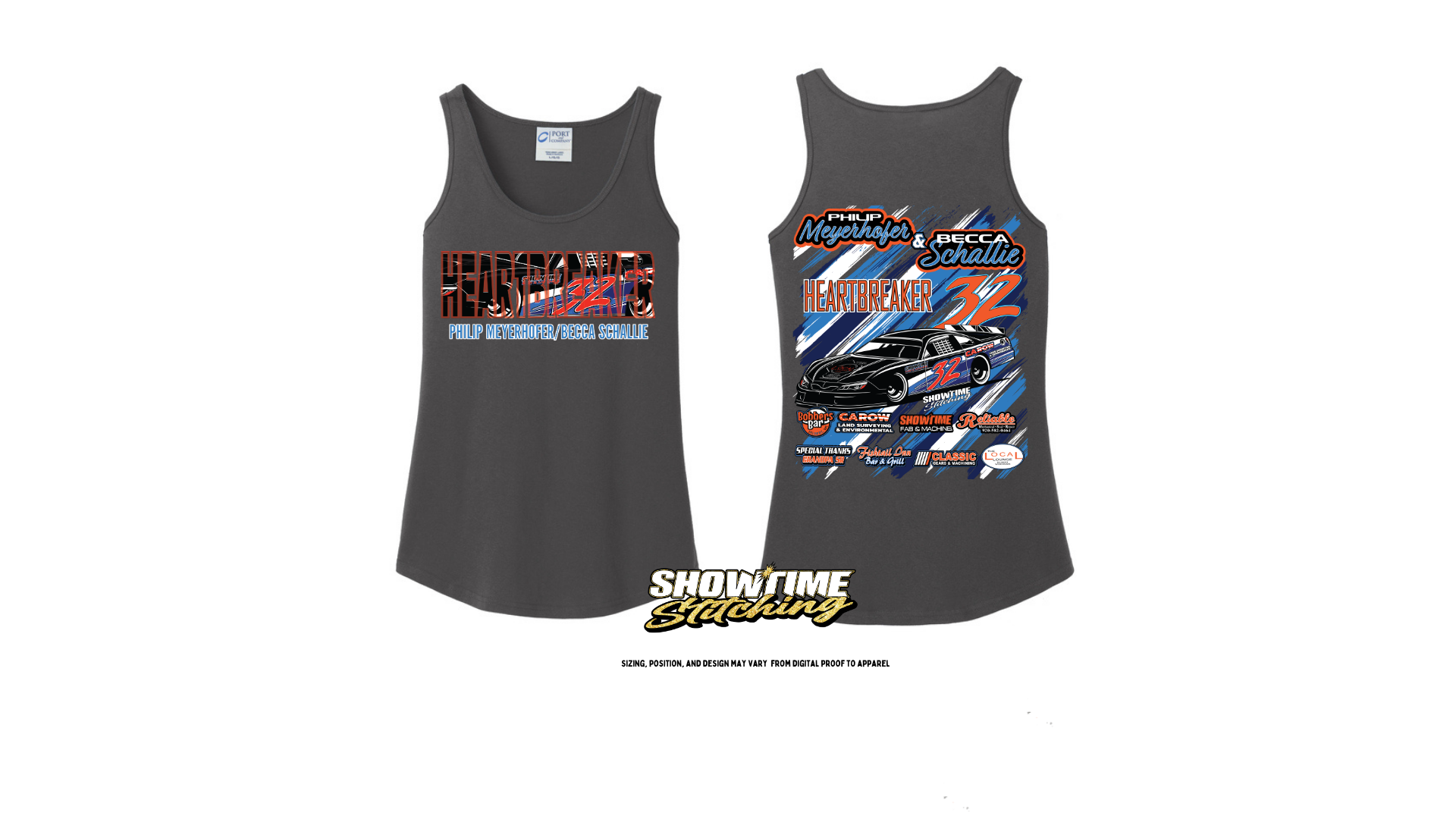 THE HEARTBREAKER Ladies Tank Top LPC54TT