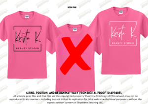 KRISTA K BEAUTY ADULT NEON PINK