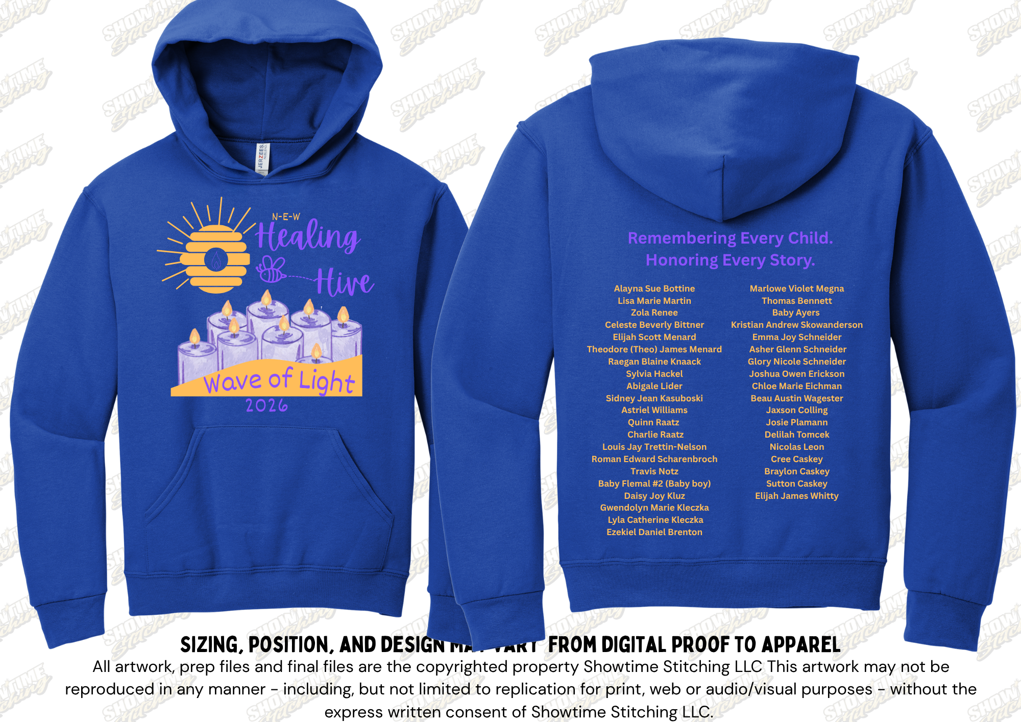 NEW HEALING HIVE ADULT ROYAL BLUE - Image 2