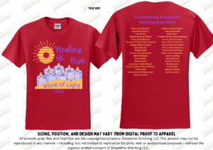 NEW HEALING HIVE ADULT TRUE RED