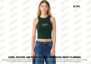 BELLA+CANVAS® Women’s Micro Rib Racer Tank LADIES TANK BC1019