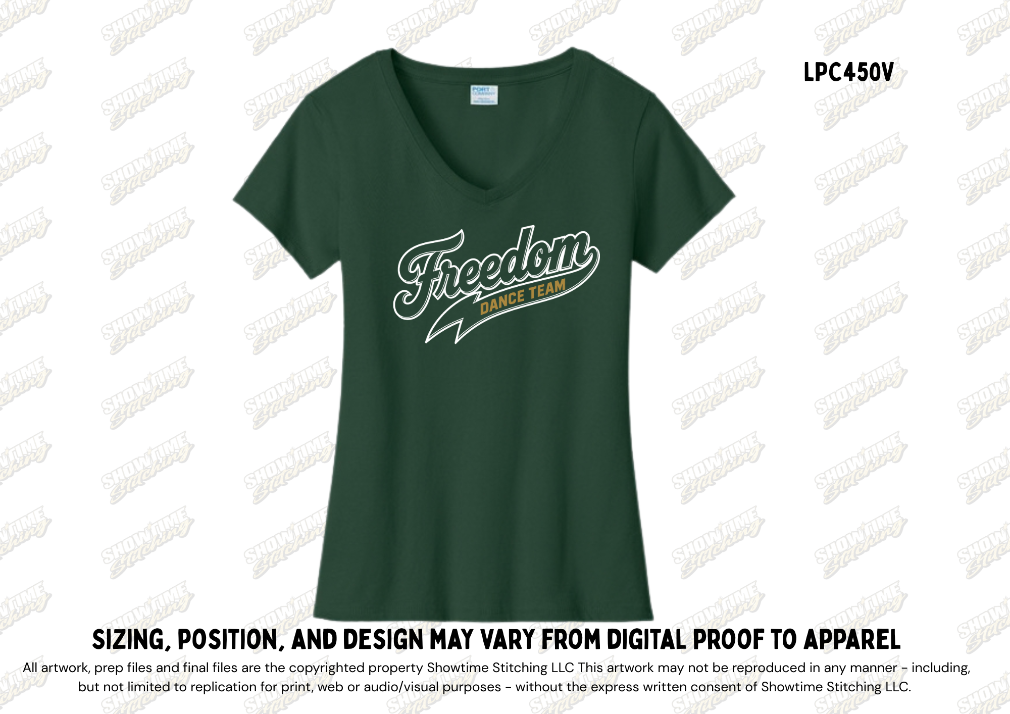 Port & Co® Women's Fan Favorite® V-Neck Tee LPC450V