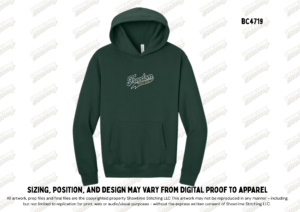 BELLA+CANVAS® Unisex 10-Ounce Heavyweight Pullover Hoodie BC4719