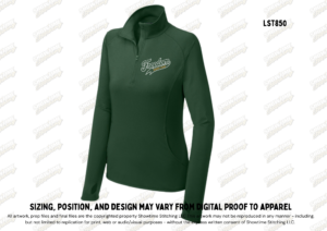 Sport-Tek® Women's Sport-Wick® Stretch 1/4-Zip Pullover LST850